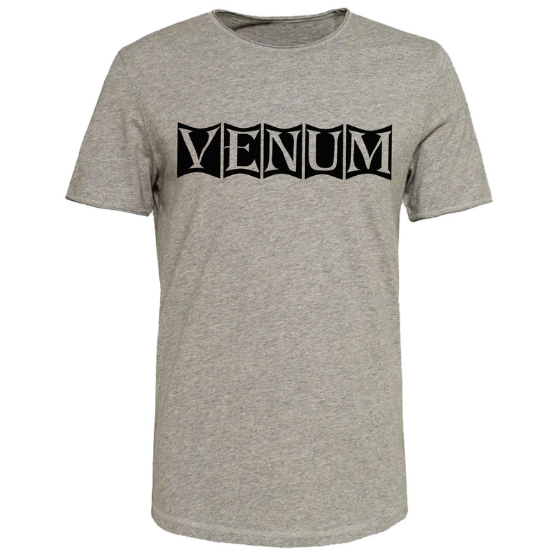 تیشرت آستین کوتاه مردانه مدل VENUM کد B191 رنگ طوسی