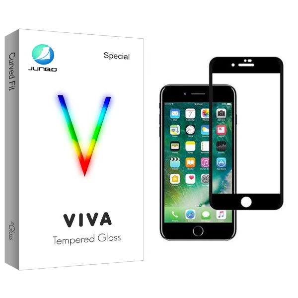 محافظ صفحه نمایش سرامیکی جانبو مدل Viva Glass مناسب برای گوشی موبایل اپل iPhone 8 Plus