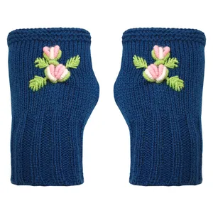 ساق دست بافتنی زنانه مدل ياسمن كد ZGL20-BL