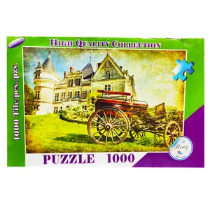 پازل 1000 تکه رینگ مدل کالسکه و کاخ سلطنتی