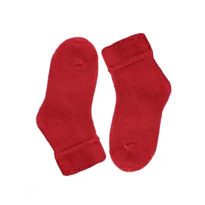 جوراب ساق بلند دخترانه مدل حوله ای 06