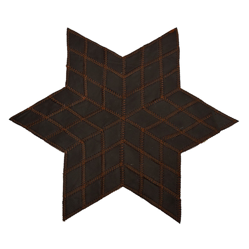 کلاژ فرش چرم و پوست کد 0013