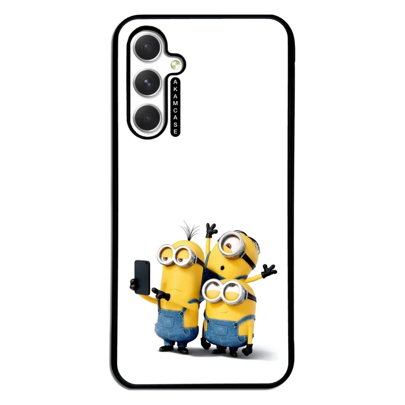 کاور آکام مدل AMC-WSGA54-MINIONS11 مناسب برای گوشی موبایل سامسونگ Galaxy A54