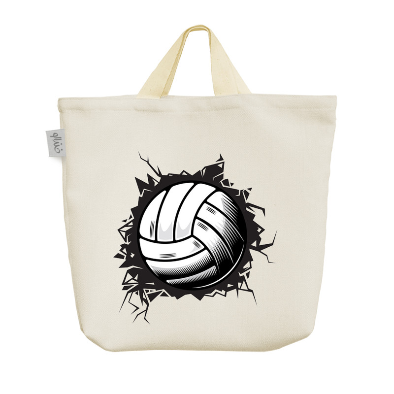 ساک خرید خندالو مدل والیبال Volleyball کد 2568