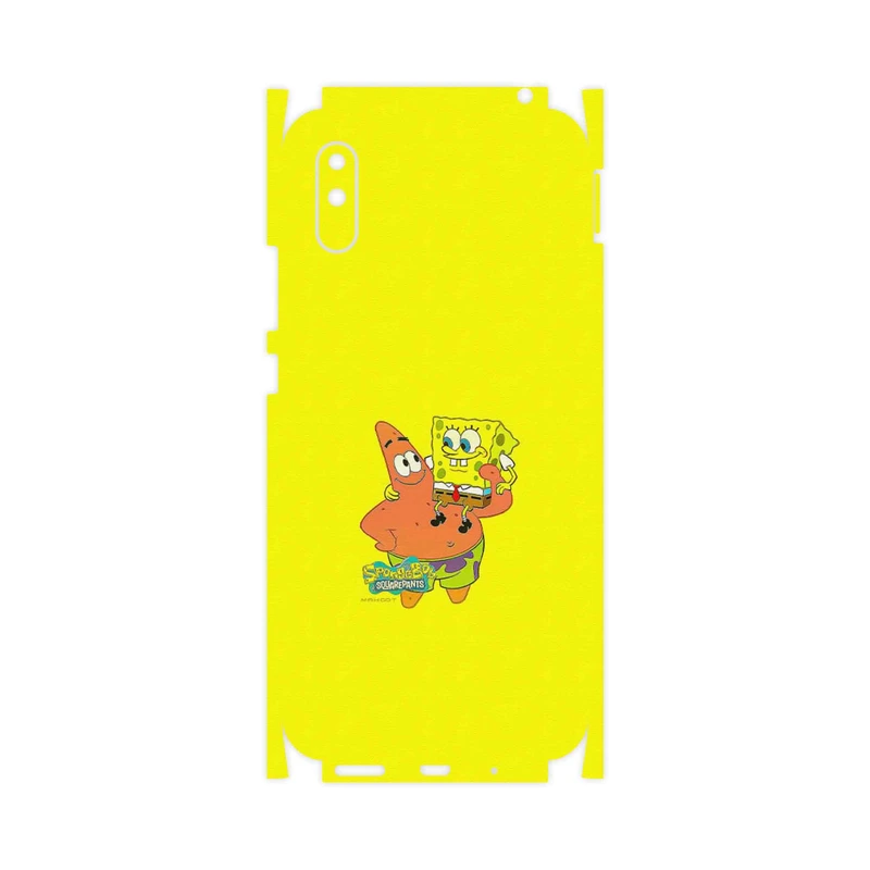 برچسب پوششی ماهوت مدل SpongeBob SquarePants-FullSkin مناسب برای گوشی موبایل شیائومی Redmi 9A
