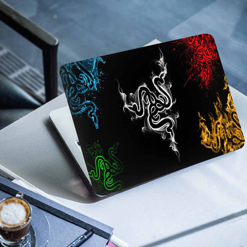 استیکر لپ تاپ طرح gaming wallpaper کد p-1174 مناسب برای لپ تاپ 15.6 اینچ