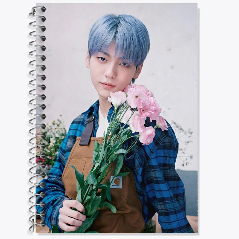 دفتر زبان 50 برگ خندالو مدل سه خط طرح سوبین گروه تی اکس تی TXT کد 20026