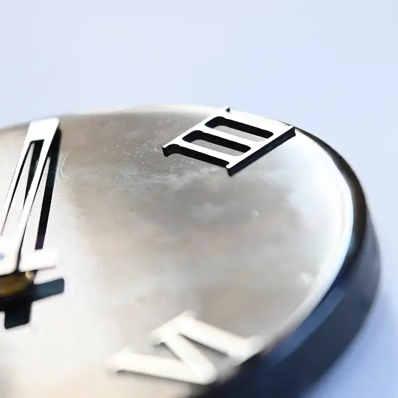 ساعت رومیزی رزین طرح کهکشان PRC_1002