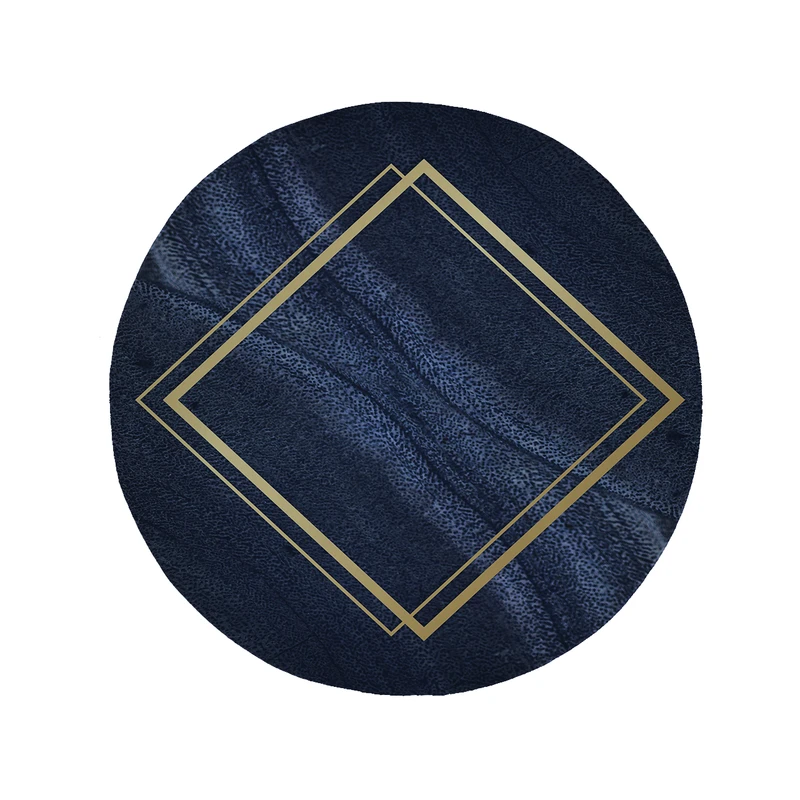 پادری مدل دایره طرح سنگ کد 8397 سایز 90 × 90 سانتی متر