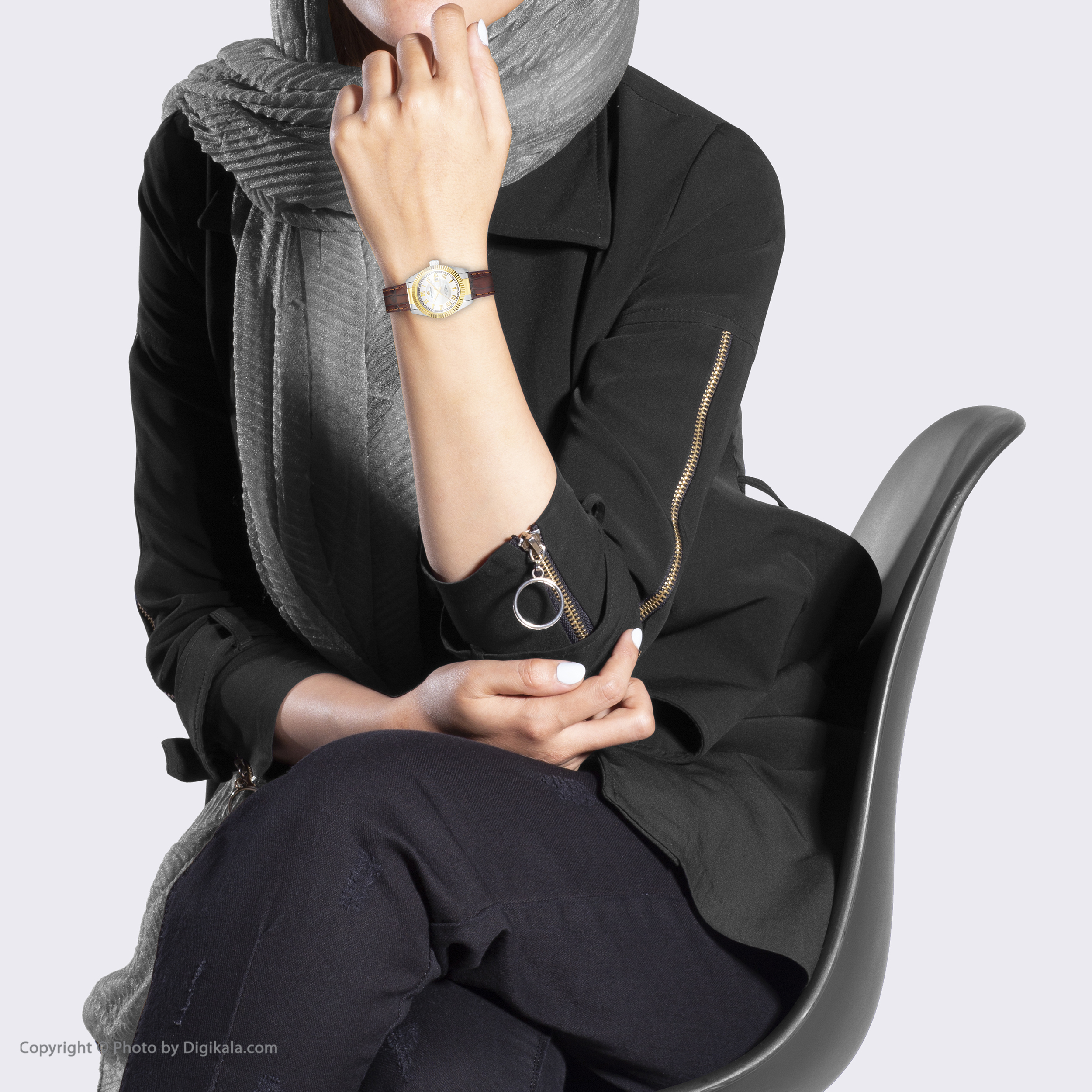 ساعت مچی عقربه ای زنانه کوین واچ مدل C114TWH