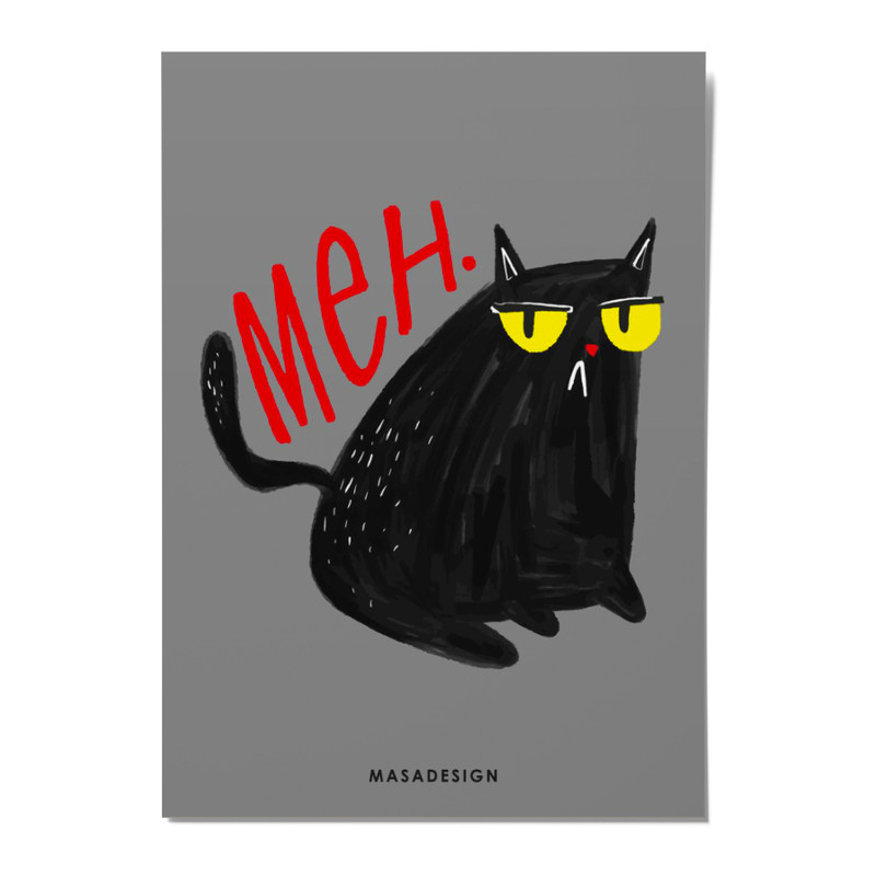 کارت پستال ماسا دیزاین مدل POSTSM 007 گربه