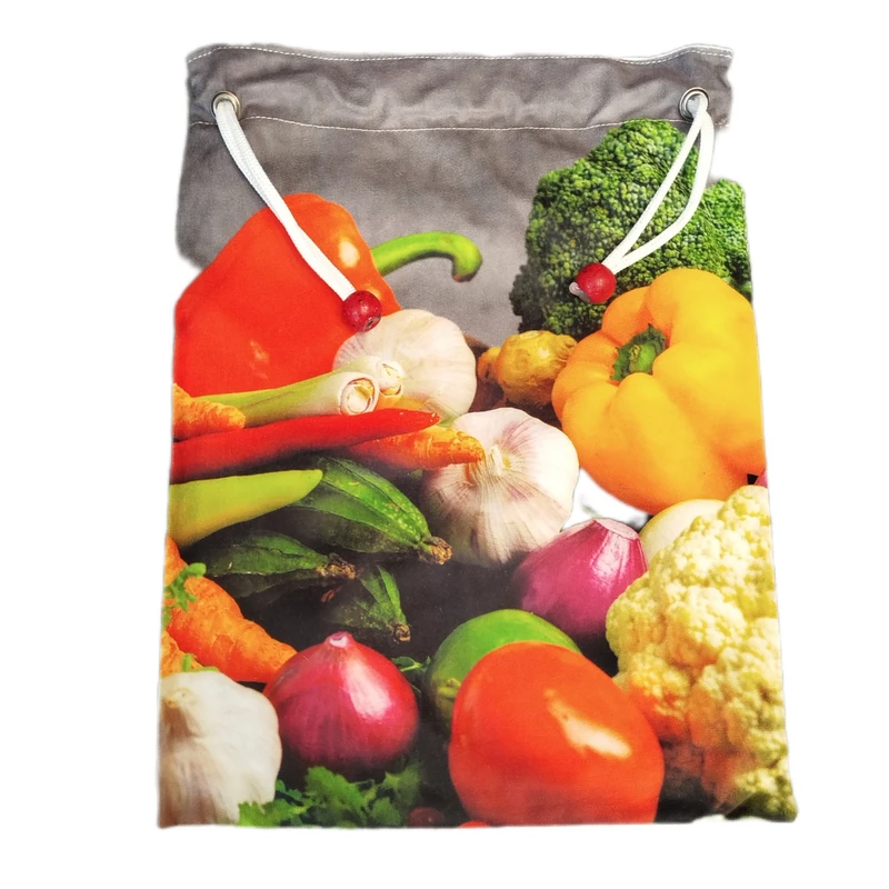 کیسه سبزی مدل سبزیجات سایز 28×18 سانتی متر 