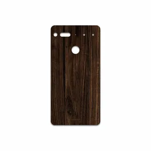 MAHOOT Dark Walnut Wood Cover Sticker for Essential PH1