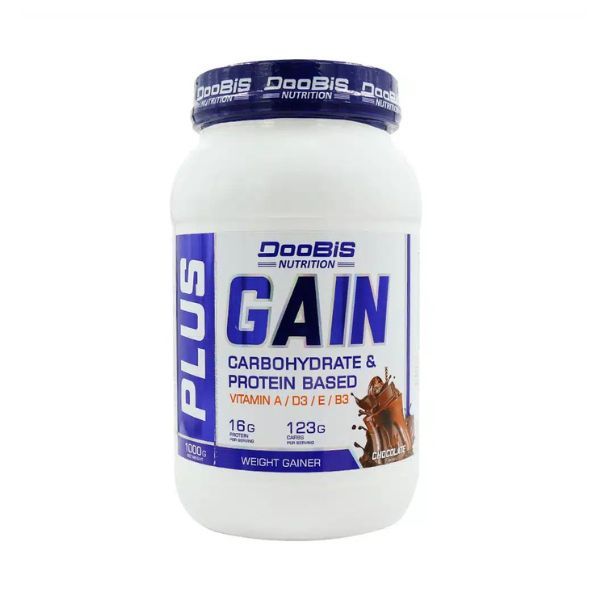 پودر گین پلاس با طعم شکلات دوبیس 1000 گرم