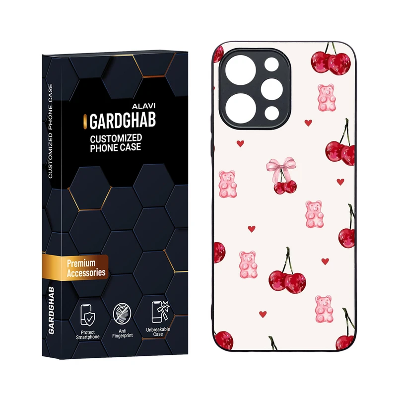 کاور گارد قاب مدل دورژله ای دخترانه مناسب برای گوشی موبایل شیائومی Redmi 12 4G / 5G