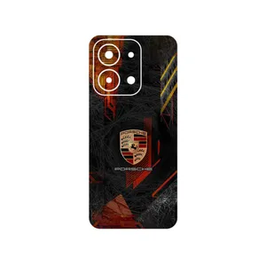 MAHOOT Porsche_Logo Cover Sticker for Xiaomi Redmi 15C 4G
