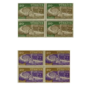 تمبر یادگاری مدل تئاتر آسپندوس مجموعه 8 عددی 