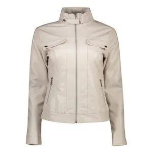 کت چرم زنانه مدل 8240