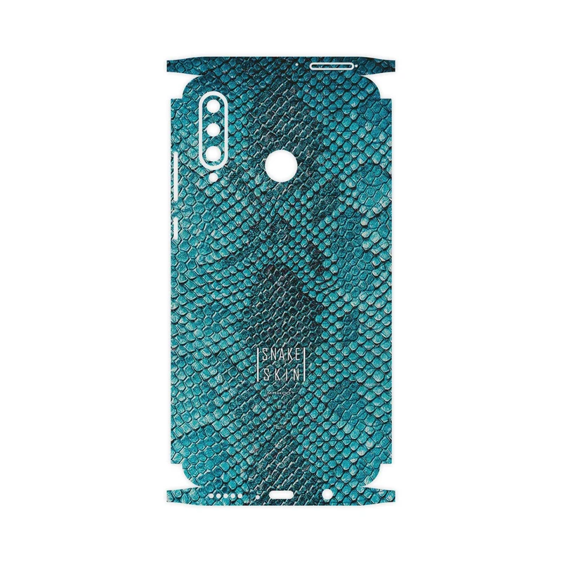 برچسب پوششی ماهوت مدل Blue Snake Skin-FullSkin مناسب برای گوشی موبایل هوآوی P30 Lite (48 MP Camera)
