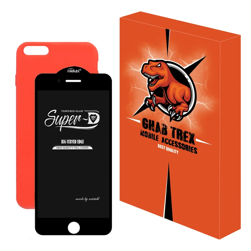 کاور قاب تی رکس مدل 2SDB مناسب برای گوشی موبایل اپل iPhone 6 Plus به همراه محافظ صفحه نمایش