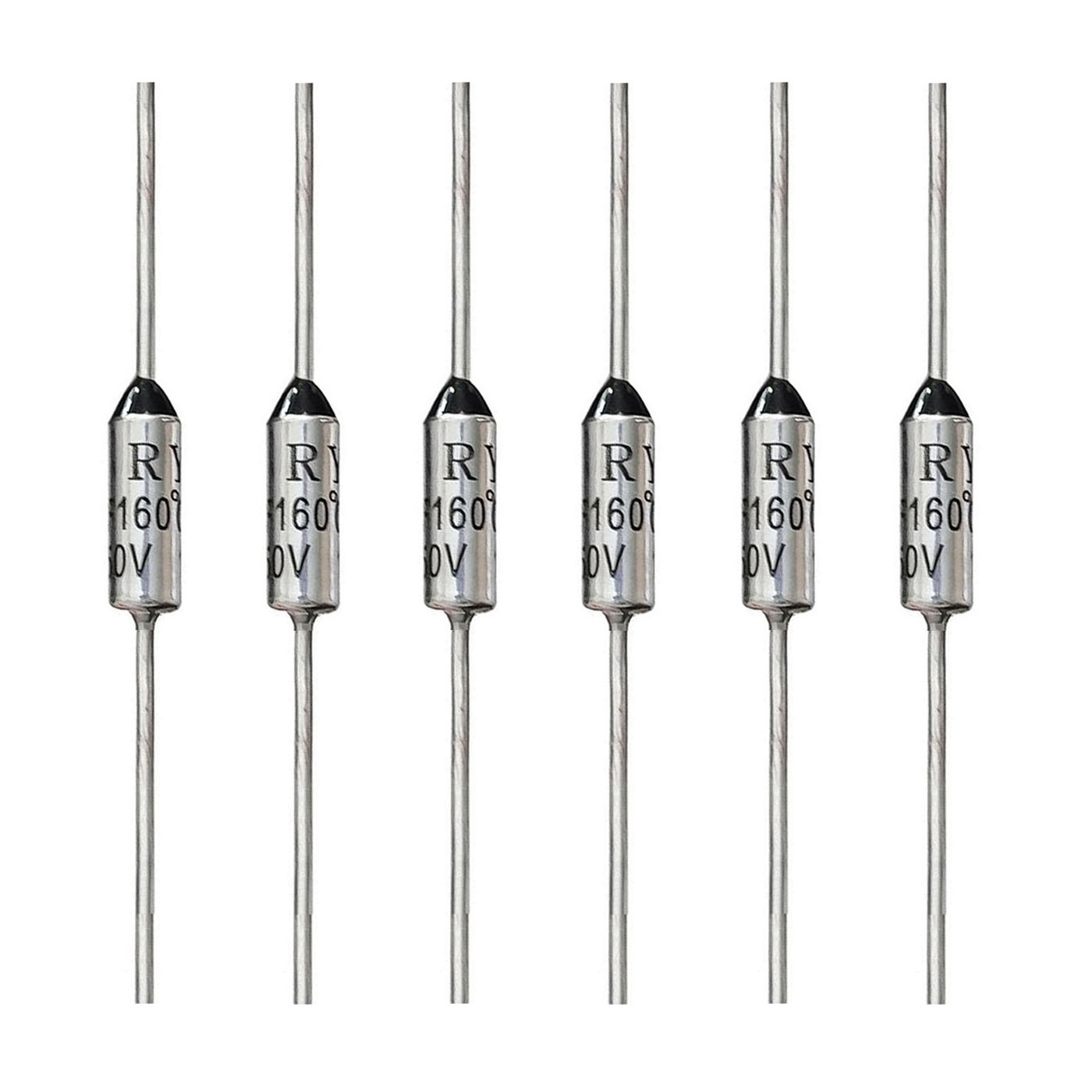 فیوز حرارتی مدل TF-10A-160D بسته 6 عددی