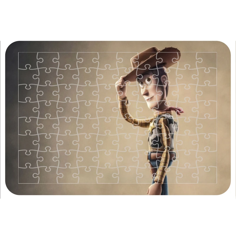 پازل 54 تکه اطلس آبی طرح کارتون اسباب بازی ها  مدل P1842