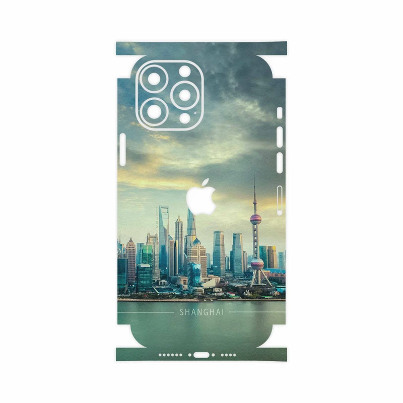 برچسب پوششی ماهوت مدل Shanghai-City-FullSkin مناسب برای گوشی موبایل اپل iPhone 13 Pro Max