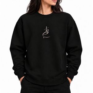 سویشرت زنانه مدل دورس پنبه با گلدوزی وطن