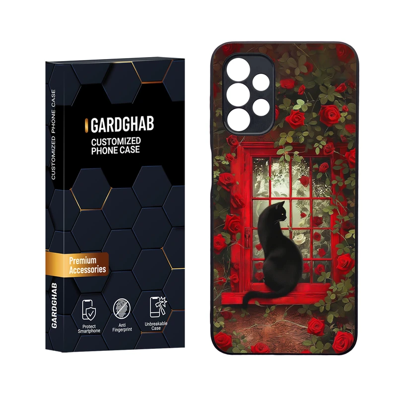 کاور گارد قاب مدل دورژله ای دخترانه مناسب برای گوشی موبایل سامسونگ Galaxy A13 4G