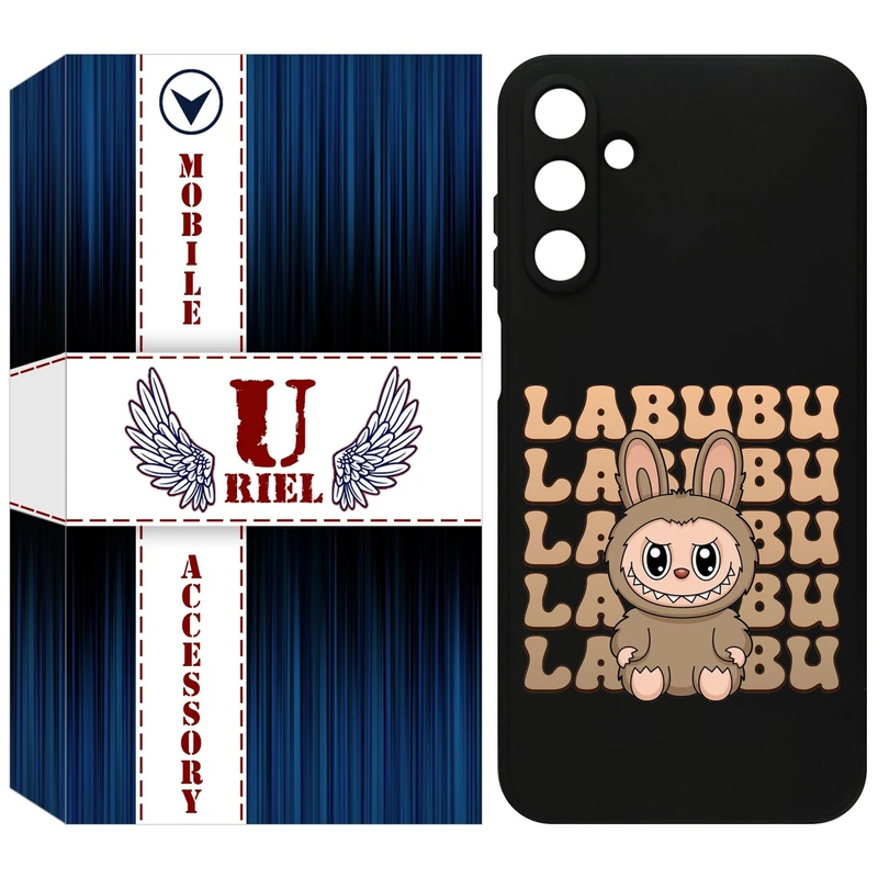 کاور یوریل قاب مدل KSH کد 134 طرح عروسک لبوبو مناسب برای گوشی موبایل سامسونگ Galaxy A25