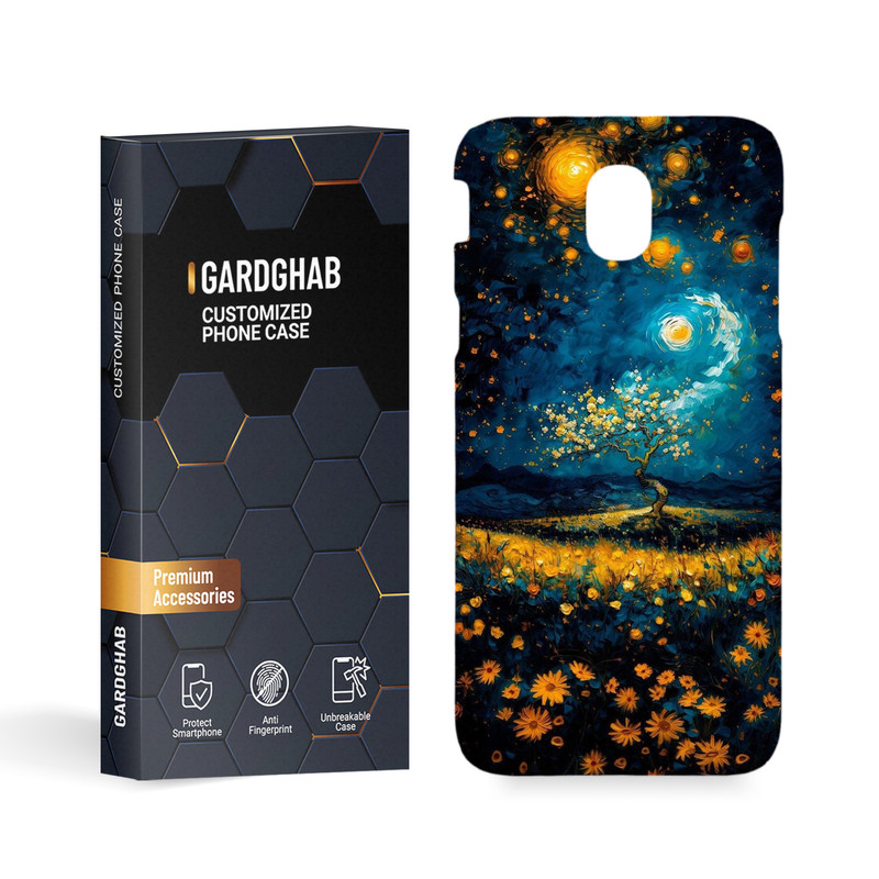 کاور گارد قاب مدل هنری مناسب برای گوشی موبایل سامسونگ Galaxy J5 Pro
