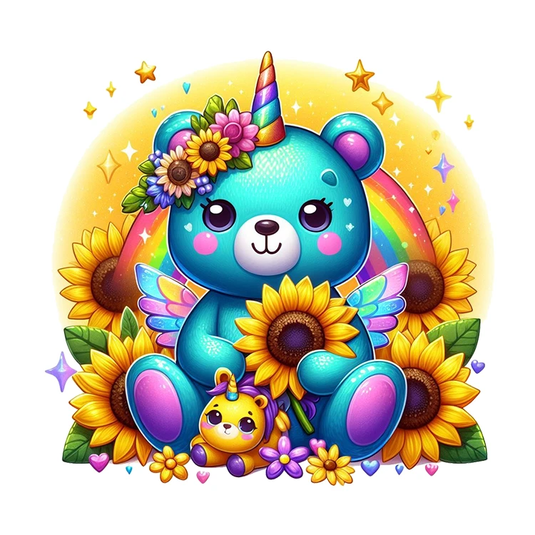 استیکر پارچه و لباس پاد آفرین مدل کارتونی کد S056