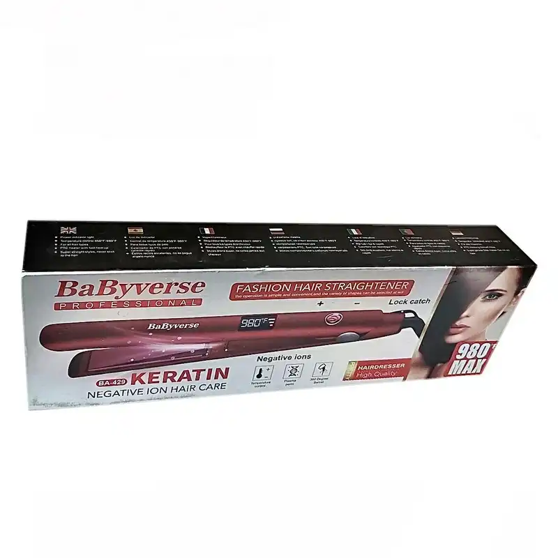 اتو و حالت دهنده ی مو بیبیورس مدل BA-429