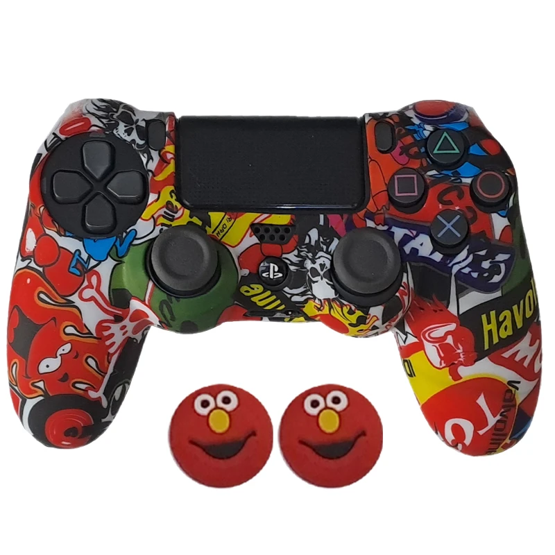 محافظ دسته پلی استیشن ۴ مدل HAVOLINE PS4-428 به همراه روکش آنالوگ