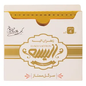 زعفران درجه یک الیسه سرخ - 4 گرم