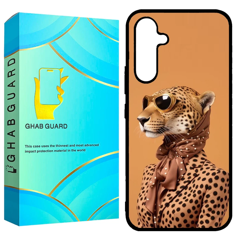 کاور قاب گارد طرح پلنگ مدل GCHPA54 مناسب برای گوشی موبایل سامسونگ Galaxy A54 5G