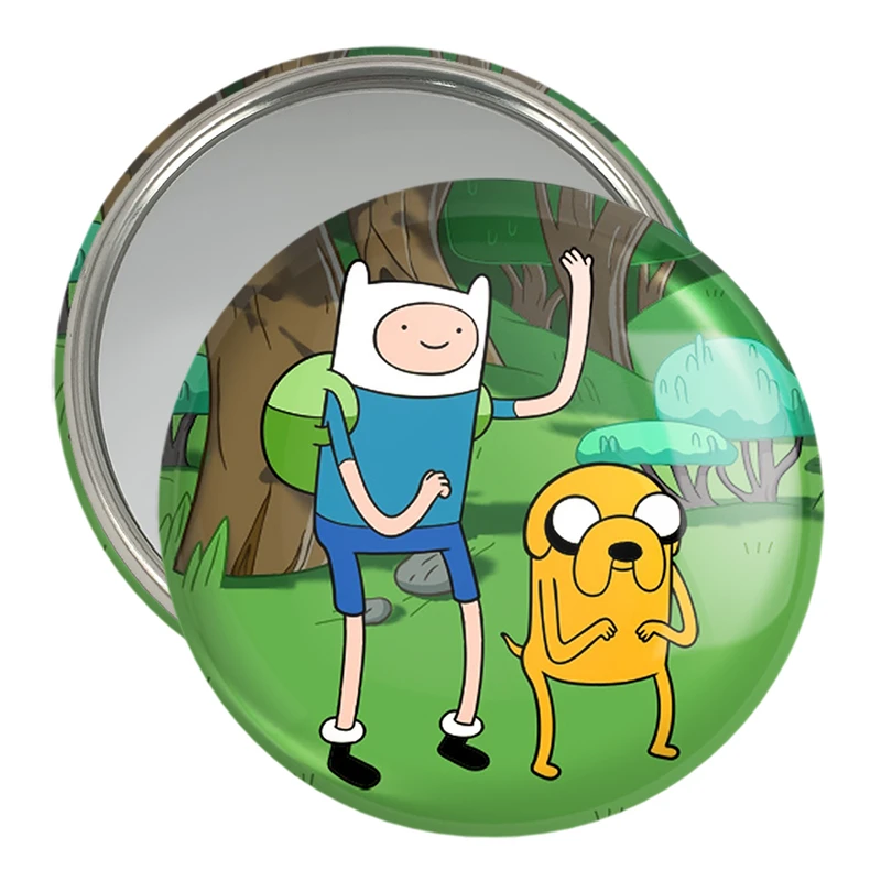 آینه جیبی خندالو مدل جیک و فین وقت ماجراجویی Adventure Time  کد 20840