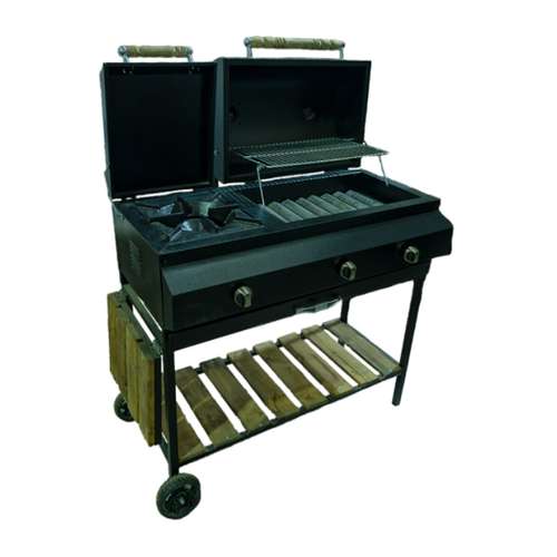باربیکیو مدل گازی زغالی بدون جای فن ایتالیایی