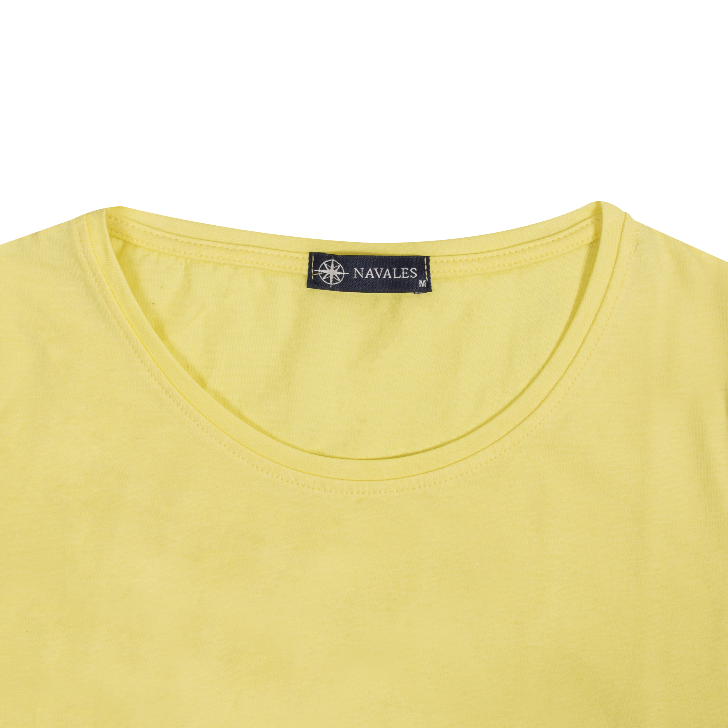 تی شرت آستین کوتاه زنانه ناوالس مدل OCEAN S S TEES-W رنگ زرد -  - 4