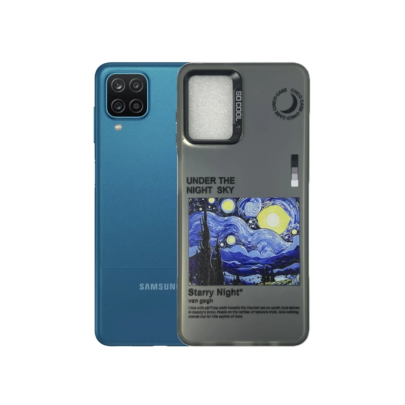 کاور طرح شب پرستاره مناسب برای گوشی موبایل سامسونگ Galaxy A12