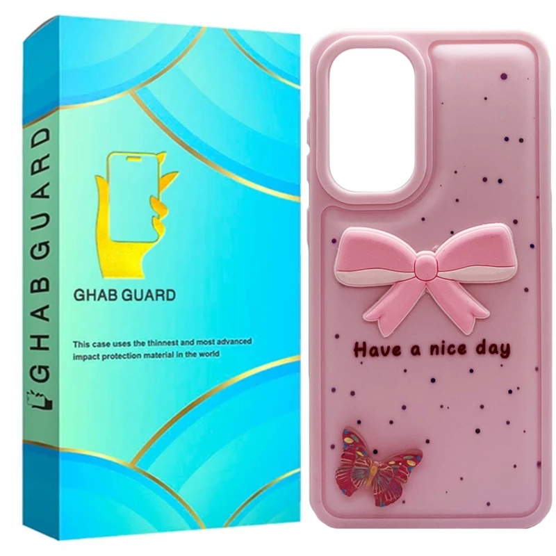 کاور قاب گارد مدل فانتزی دخترانه طرح پروانه مناسب برای گوشی موبایل سامسونگ Galaxy A35 / A55