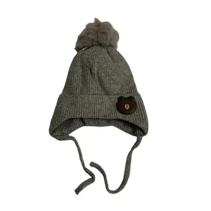 کلاه بافتنی بچگانه مدل تدی 1 کد 1021