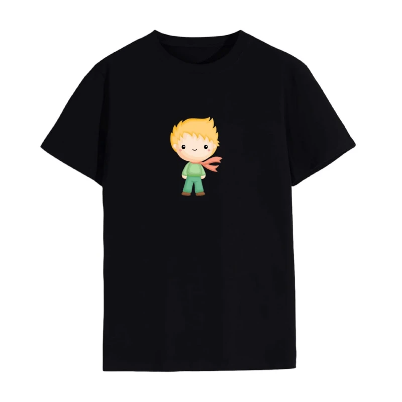 تی شرت لانگ زنانه مدل شازده کوچولو کد۲