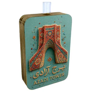 گلدان دکوری طرح دو رو مدل ایران کد FPW254