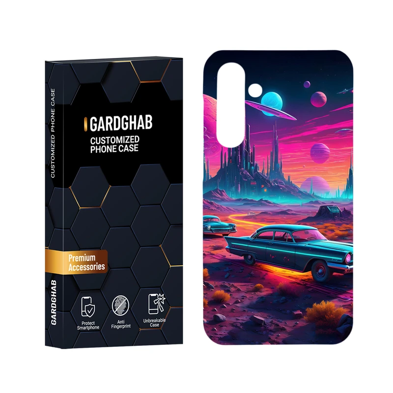 کاور گارد قاب مدل هنری مناسب برای گوشی موبایل سامسونگ Galaxy M35 5G