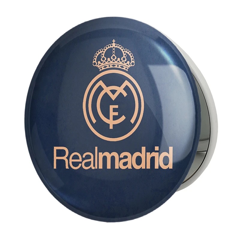 آینه جیبی خندالو طرح باشگاه رئال مادرید مدل تاشو کد 26343 