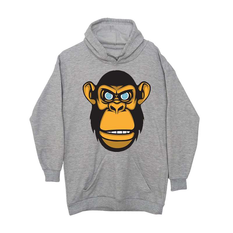 هودی پسرانه طرح میمون کد 149