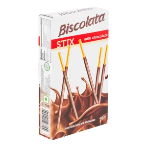 بیسکویت روکش‌دار شکلاتی استیکس بیسکولاتا - 40 گرم