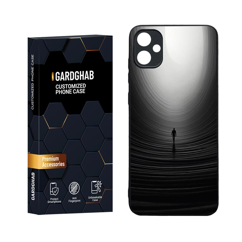 کاور گارد قاب مدل دورژله ای پشت گلس پسرانه مناسب برای گوشی موبایل سامسونگ Galaxy A05