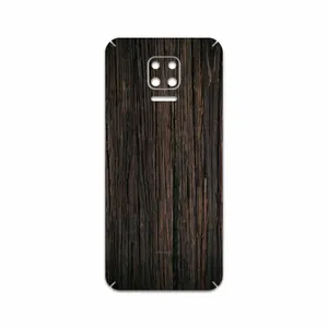 MAHOOT Burned Wood Cover Sticker for Xiaomi Redmi Note 9S